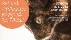 11. akcija zbiranja papirja za živali