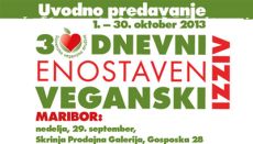 Uvodna predavanja Enostavnega veganskega izziva v Mariboru