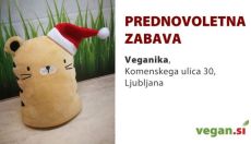 Prednovoletna zabava Veganskega društva 2019