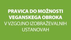 Pravica do veganskega prepričanja ter implikacije na organizacijo prehrane v vzgojno-izobraževalnih zavodih