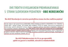 Nepismenost ali nestrokovnost slovenskih pediatrov?