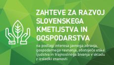 Zahteve za razvoj slovenskega kmetijstva in gospodarstva