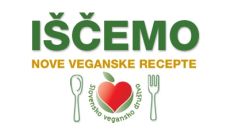 Iščemo nove veganske recepte